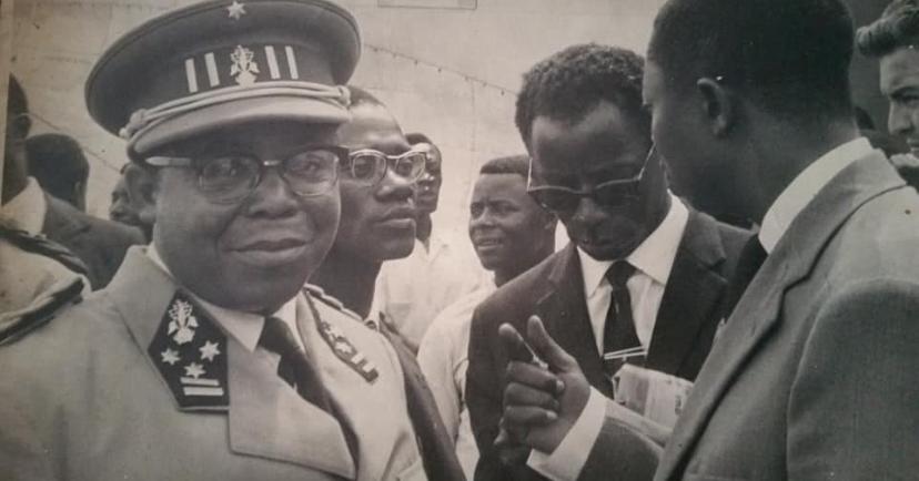 Notre premier Président du pays et Joseph Ngalula